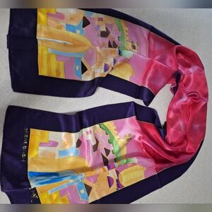 Silk Scarf Hand Made Y. Karshi Jerysalem